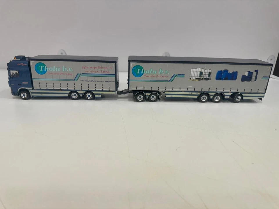 Tekno truck models, DAF XF 105 SSC LZV COMBI , THOLU THOMASSEN - Image 4 of 4