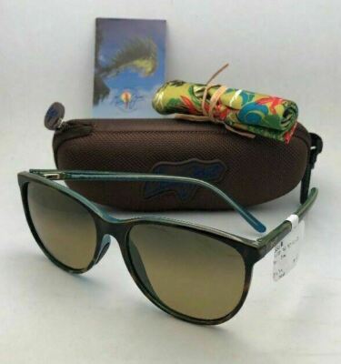 Polarized MAUI JIM Sunglasses OCEAN MJ 723-10P Tortoise/Blue  display picture 2