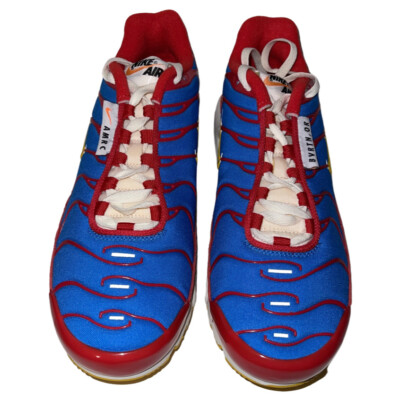Nike Air Max Plus SE Running Shoes Club Blue Red (Men's Size 9) DC9332-600