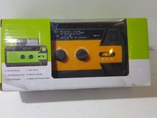 2022 Newest Emergency Crank Radio  4000mAh-Solar Hand Crank Portable AM/FM/NOAA W