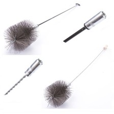 Heizkesselbürste Kesselbürste Ofenrohrbürste Schubstange 80cm oder 100cm Set