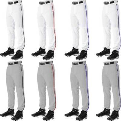 Alleson Athletic Erwachsene Herren Knöchel Länge Baseball Hose W.Paspel Borte