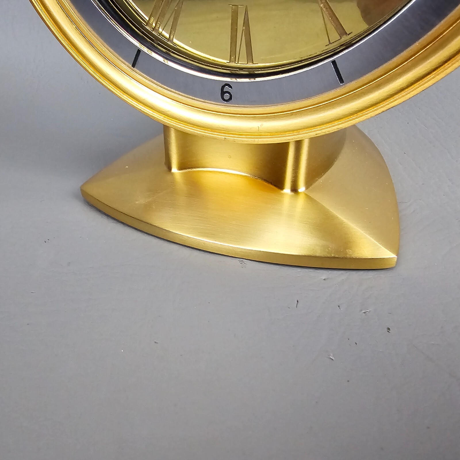 RARE! Vintage Jefferson Golden Minute Electric Clock for Parts/Repair