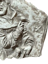 Saint Francis of Assisi Relief Plaque 3D Art Bird Nest