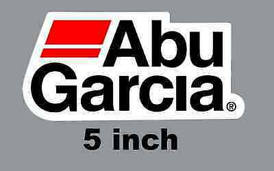 Abu Garcia 5-inch Premium Decal Sticker for Tackle Box Lure Boat Truck Trailer  