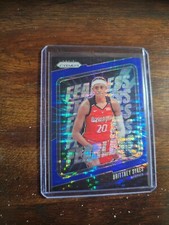2024 Prizm WNBA Fearless Blue Pulsar 15 Brittney Sykes Mystics 140/199 SP Insert