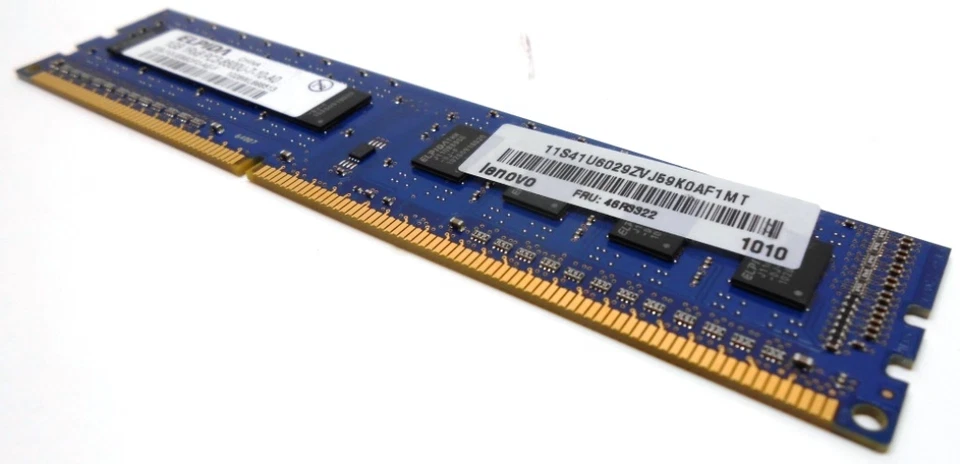 ELPIDA DDR3 SDRAM DIMM MEMORY CARD EBJ10UE8BDF0-AE-F 1GB 1RX8 PC3-8500U - Image 4 of 4