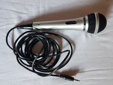 Vivanco DM39 Dynamisches Microphone 3.5 mm Audio Sound Recording TESTED used