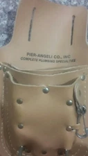 Pier Angeli CO.,INC Complete plumbing specialties Leather Tool Working  Pouch