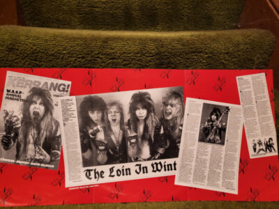 W.A.S.P. - W.A.S.P. - Capitol Records, EMI - ST-12343 - LP
