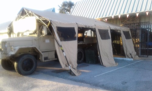 U.S. Military Tent BaseX 305 18' X 25' Hunting Camping Carport Shelter Open Ends