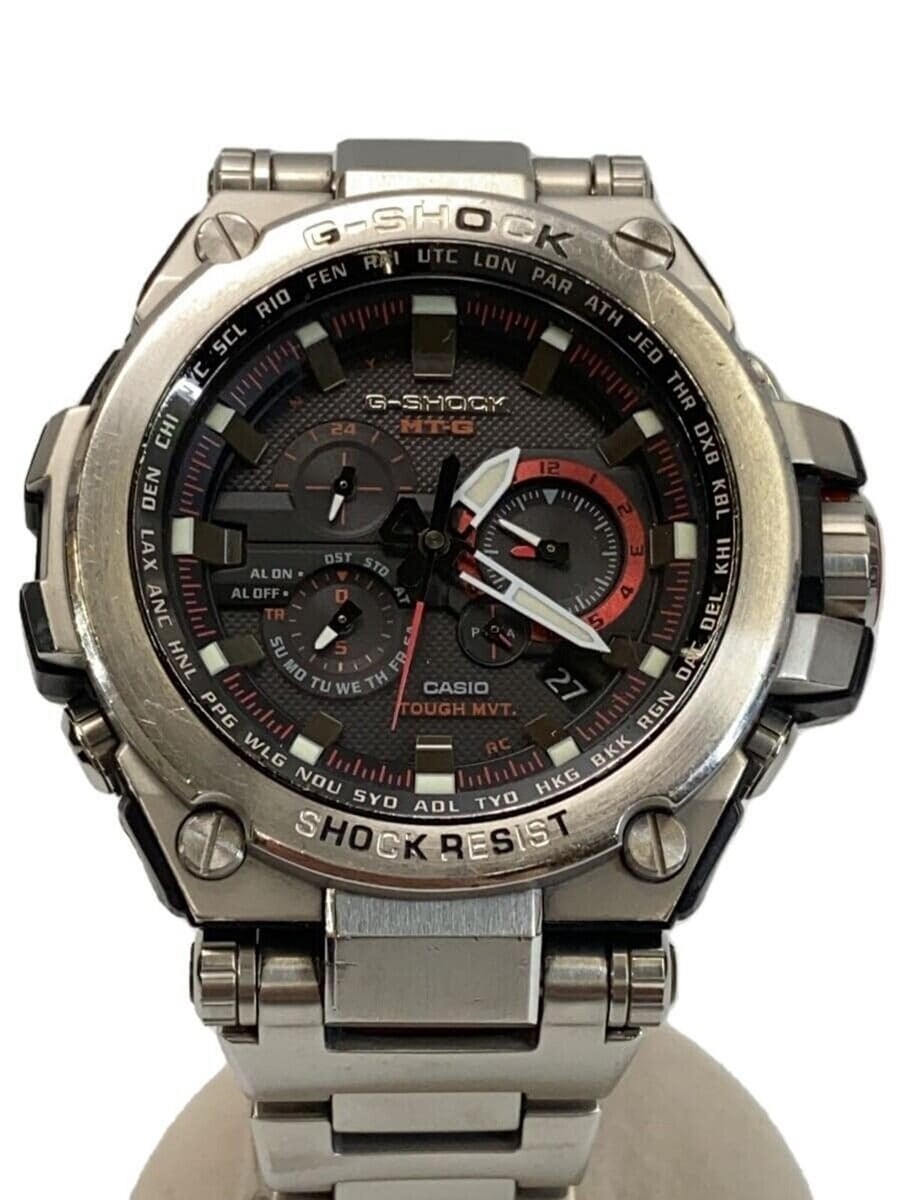 良品 G-SHOCK MTG-S1000D-1A4JF MT-G タフソーラー 電波受信 電波