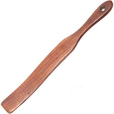 Wooden Spurtle for Sourdough Starter Mixing NonStick Cookware Dough Whisk Tool