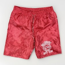 Billionaire Boys Club Star Gazer Shorts Mens Large Red Pink Shiny Astronaut