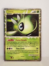 2010 Pokemon HeartGold & SoulSilver Triumphant Celebi Holo #92/102 