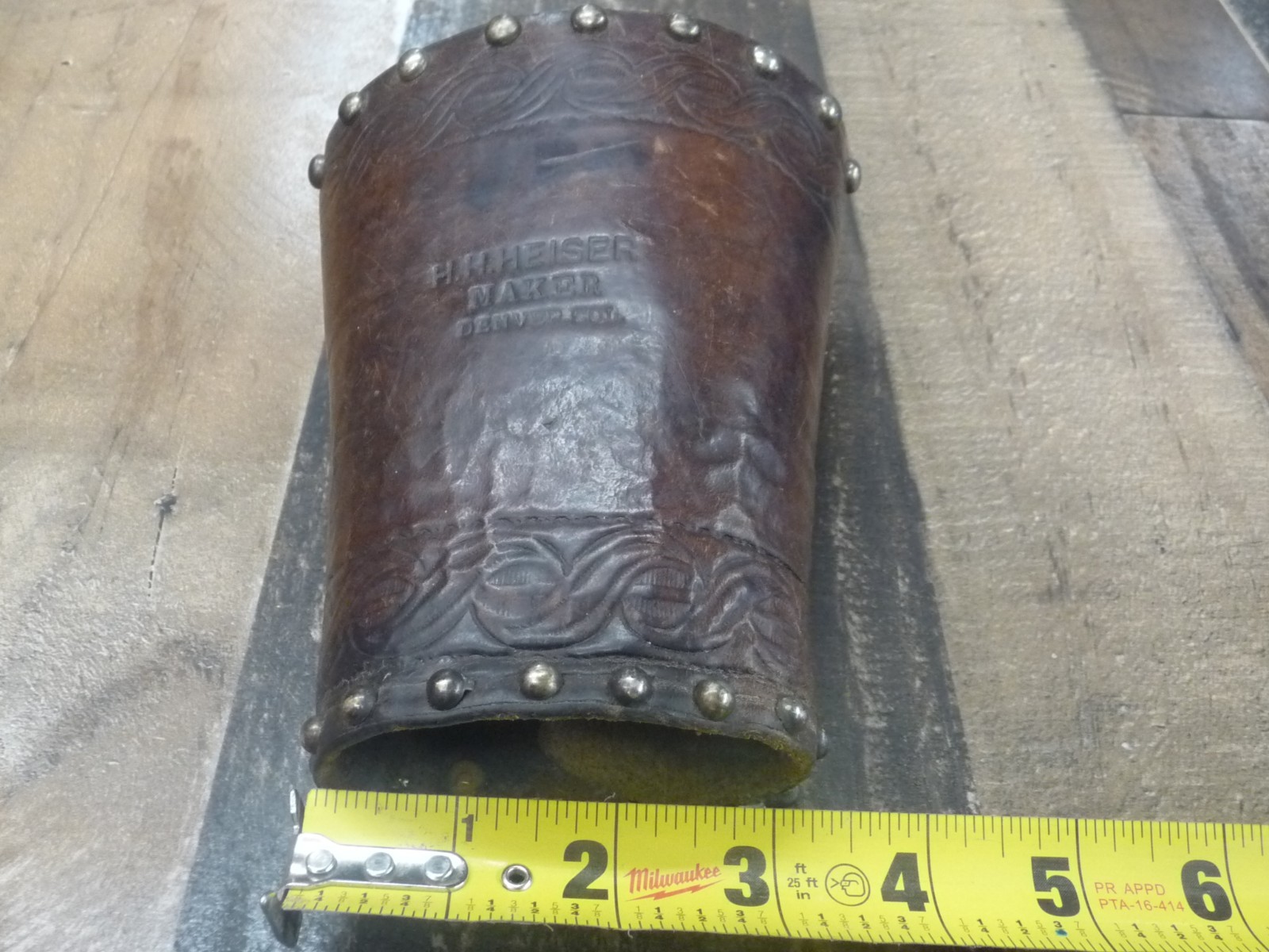 Antique H.H. Heiser Spotted Cowboy Cuffs