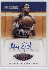 2012-13 Panini Marquee Legends Signatures Alex English #12 Auto HOF 1q1s