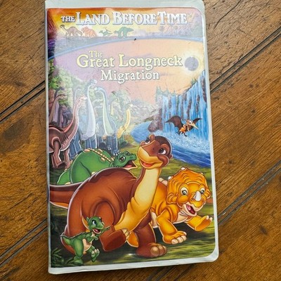 The Land Before Time X The Great Longneck Migration VHS 2003 Universal Studios