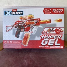 X-Shot Hyper Gel Trace Fire Blaster w/ 10,000 Pellets New In Box 14 Motorized