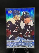 2025-26 Upper Deck #CM-10 Nathan MacKinnon / Cale Makar Compadres Avalanche