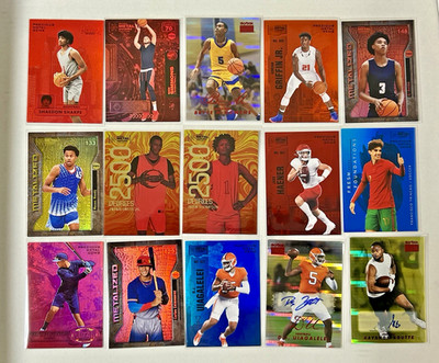 2021-22 SkyBox Metal Universe Champions 15 Card Lot Precious Metal Gems Rookie