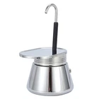 Mocka Moka Pot 304 Stainless Steel Single Tube 50ml Coffee Maker Outdoor8234