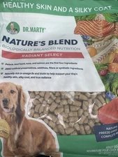 Dr. Marty Nature's Blend Radiant Select Freeze-Dried Dog Food 80 oz EXP: 2027