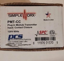 PCS SimpleWorx PMT-CC Plug-In Module Transmitter, Input: Contact Closure, 120V
