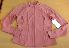 NWT Athleta Salutation Jacket 2.0 Natural Ros...