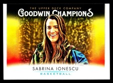 2021 Upper Deck Goodwin Champions #72 Sabrina Ionescu