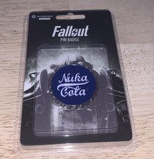 Fallout Blue Nuka Cola Bottle Cap Limited Edition Pin Badge Fanattik