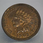 1902 Indian Head Cent Penny BU *UNCIRCULATED* MS TONED!
