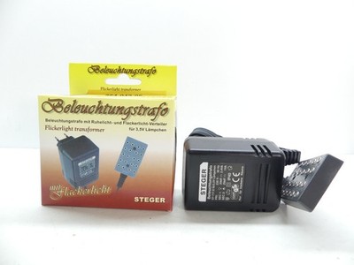 Steger 07-117.0 Beleuchtungstrafo 230 V, 2,4 VA, NEU in OVP, geprüft #66224