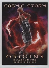 2023-24 Panini Origins Cosmic Storm Red 36/75 De'Aaron Fox #12 14lt