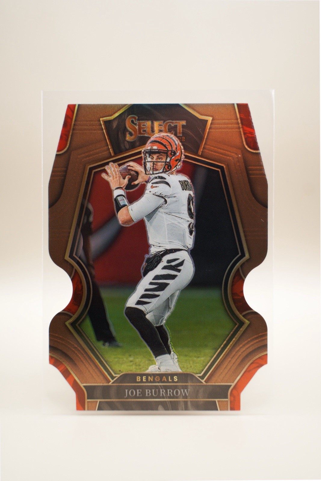 2022 Panini Select #120 Joe Burrow Copper Die Cut /99  - Premier Level