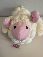 Vintage 80 s Toy Ram, Parachute Material, Puffy Mushy, NWT Stuffed Animal