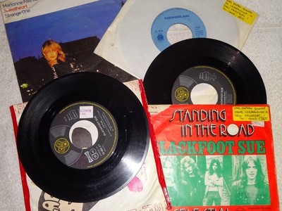 4 x Single: Marianne Faithfull, Blackfoot Sue, Fleetwood Mac, anschauen