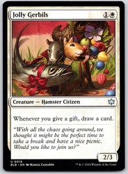 Jolly Gerbils #19 Bloomburrow Uncommon