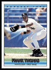 1992 Donruss #592 Frank Thomas Chicago White Sox