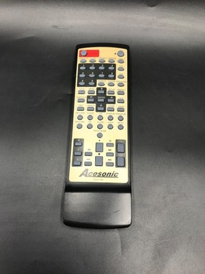 Acesonic DGX-106 Karaoke Remote Control, Black Silver - OEM Original Replacement