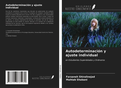 Farzaneh Shiralinejad (u. a.) | Autodeterminación y ajuste individual | Buch