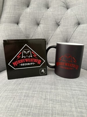 Grand Theft Auto 5 Promo Merryweather Security Heat Color Changing Ceramic Mug