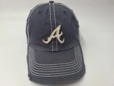 Atlanta Braves Twins Enterprise Franchise Distressed Perfect Fitted M Hat Cap
