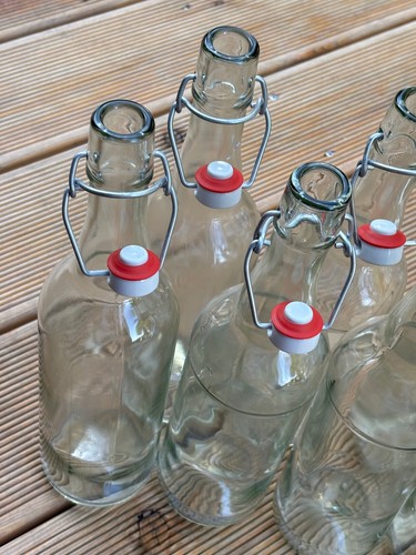 7 Flaschen mit Bügelverschluss, 750 ml, 3/4 Liter - Bild 3 von 3