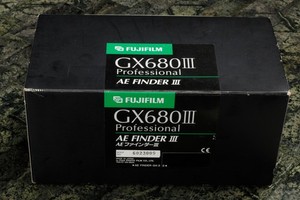 Fuji Type III Fujifilm GX680 AE Finder III Medium Format From LOS ANGELES!!:-)