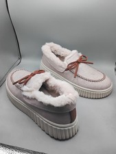 Skechers Cozy Ojai Moccasin Slippers Women's 7.5M Beige Natural   A125