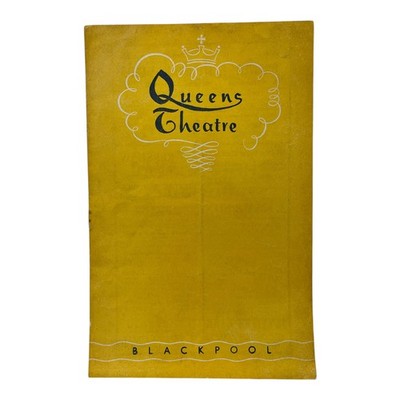 Vintage Queens Theatre Blackpool Programme Dave Morris Club Night 1956 Rare