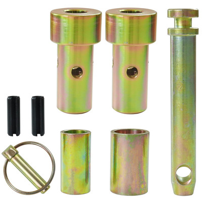 TK95029 Cat 1 Quick Hitch Adapter Bushings with S07070200 Top Link Pin Heavy Dut