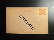 Malaya / Malaysia - Specimen 4c Malay States PSC Postal Stationery Card