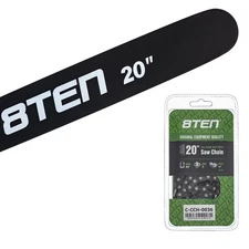 8TEN 20" Chainsaw Guide Bar & Chain .050 3/8 72DL for Stihl 066 044 088 H80-72